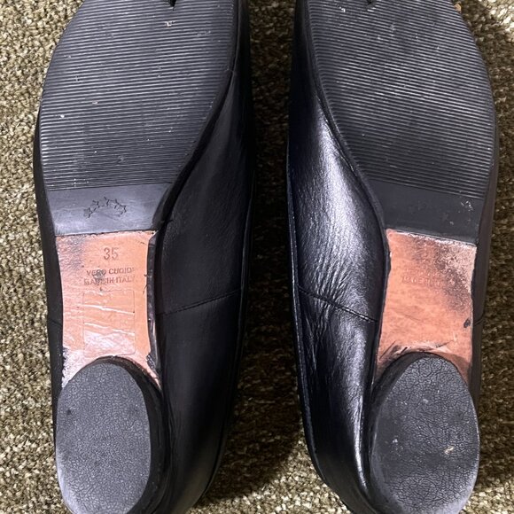 100% AUTHENTIC Margiela Black Tabi Ballet Flats - Picture 2 of 14